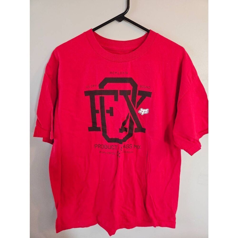 FOX Racing Shirt Red & Black XL